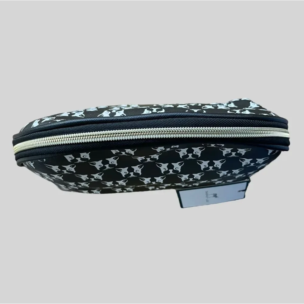 Dabney Lee French Bulldog Cosmetic Bag Makeup Travel Pouch NWT